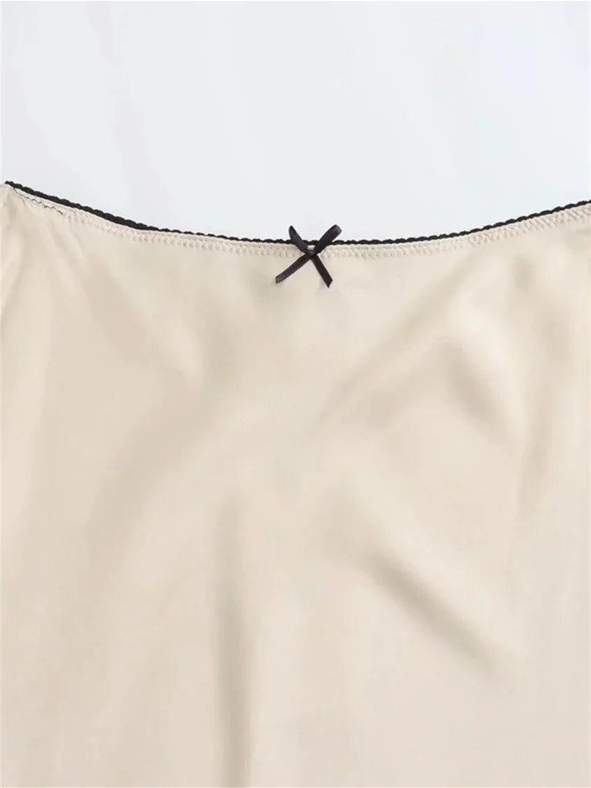 Women's Clothing Vintage Chic Female High Waist Skirts Mujer