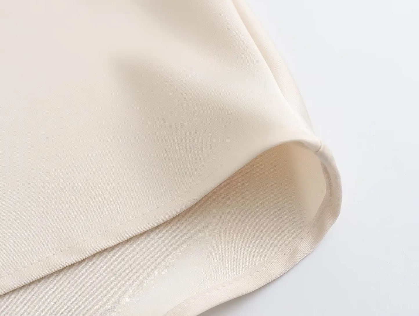 Satin Midi Skirt High Waist Straight Long Skirts