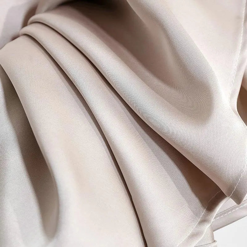 Satin Long Skirt for Women