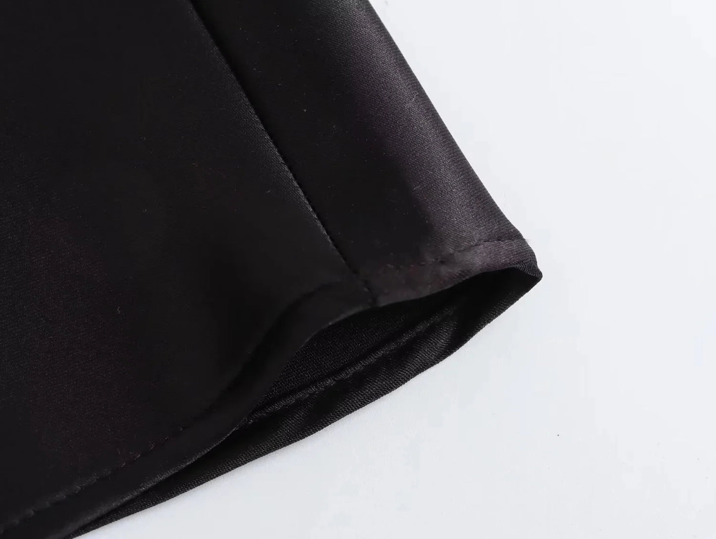 Vintage Satin Solid Long Skirts Women High Waist Elastic Silky Skirts Fashion 2025 Spring Elegant Straight Skirt