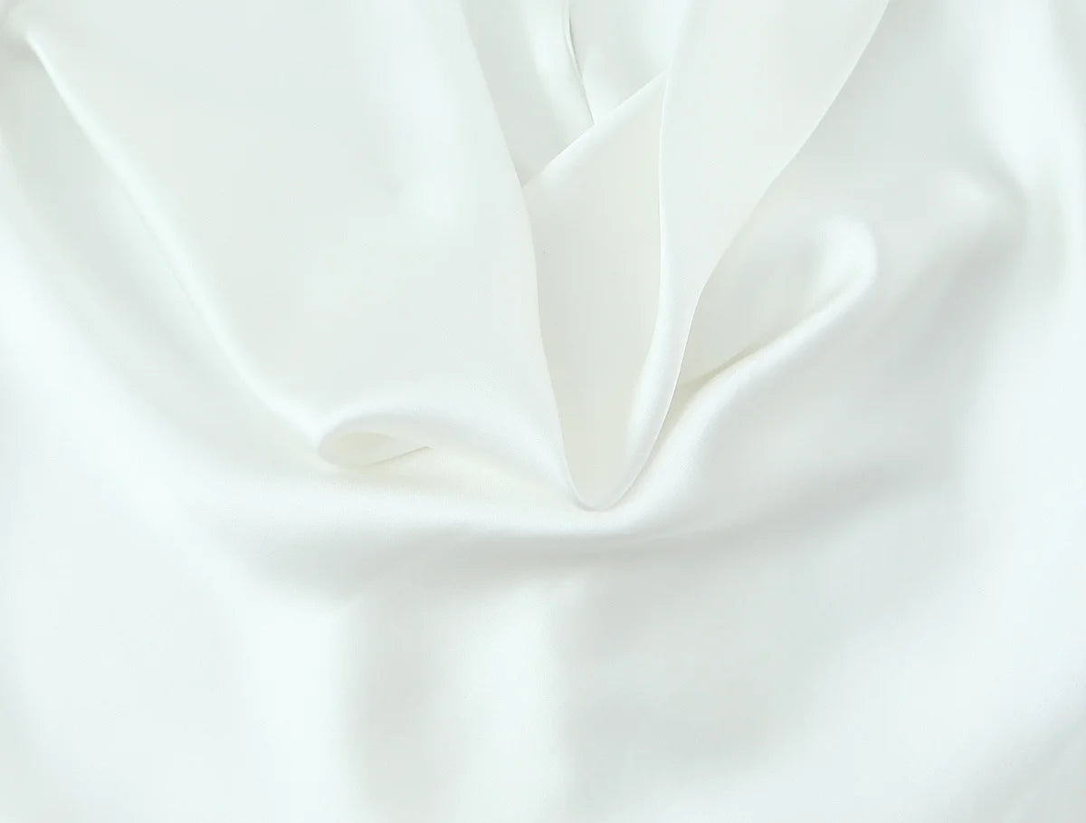 Women Satin Halter Top with Adjustable Tie Sleeveless Open Back Solid Collar Vest Summer Beach Style Casual Blouse