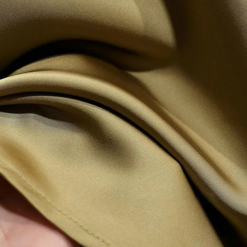 Satin Long Skirt for Women