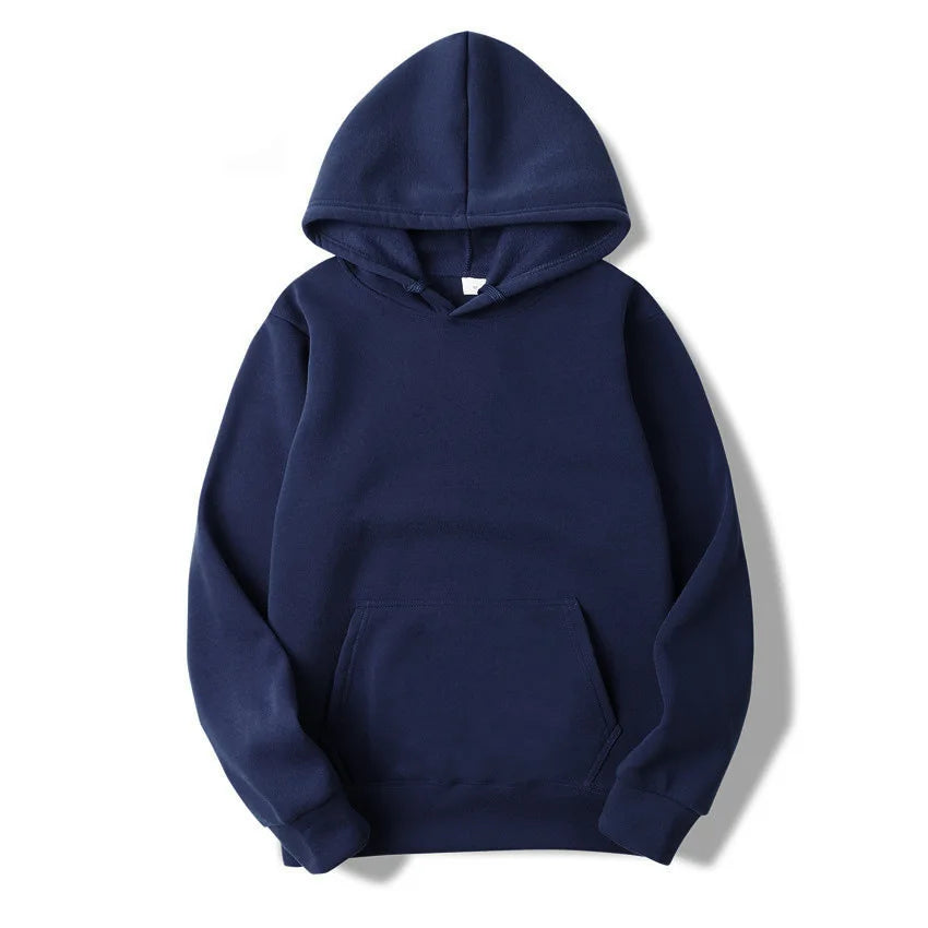 Plush women's hoodie winter fashion hoodie women's casual pocket pullover sports hoodie