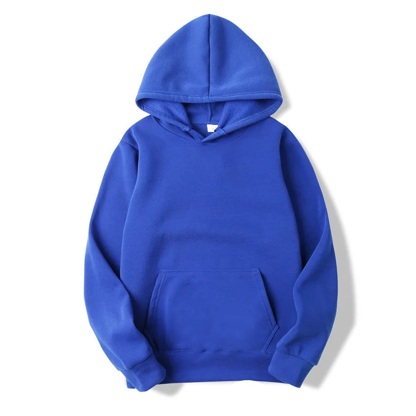 Plush women's hoodie winter fashion hoodie women's casual pocket pullover sports hoodie