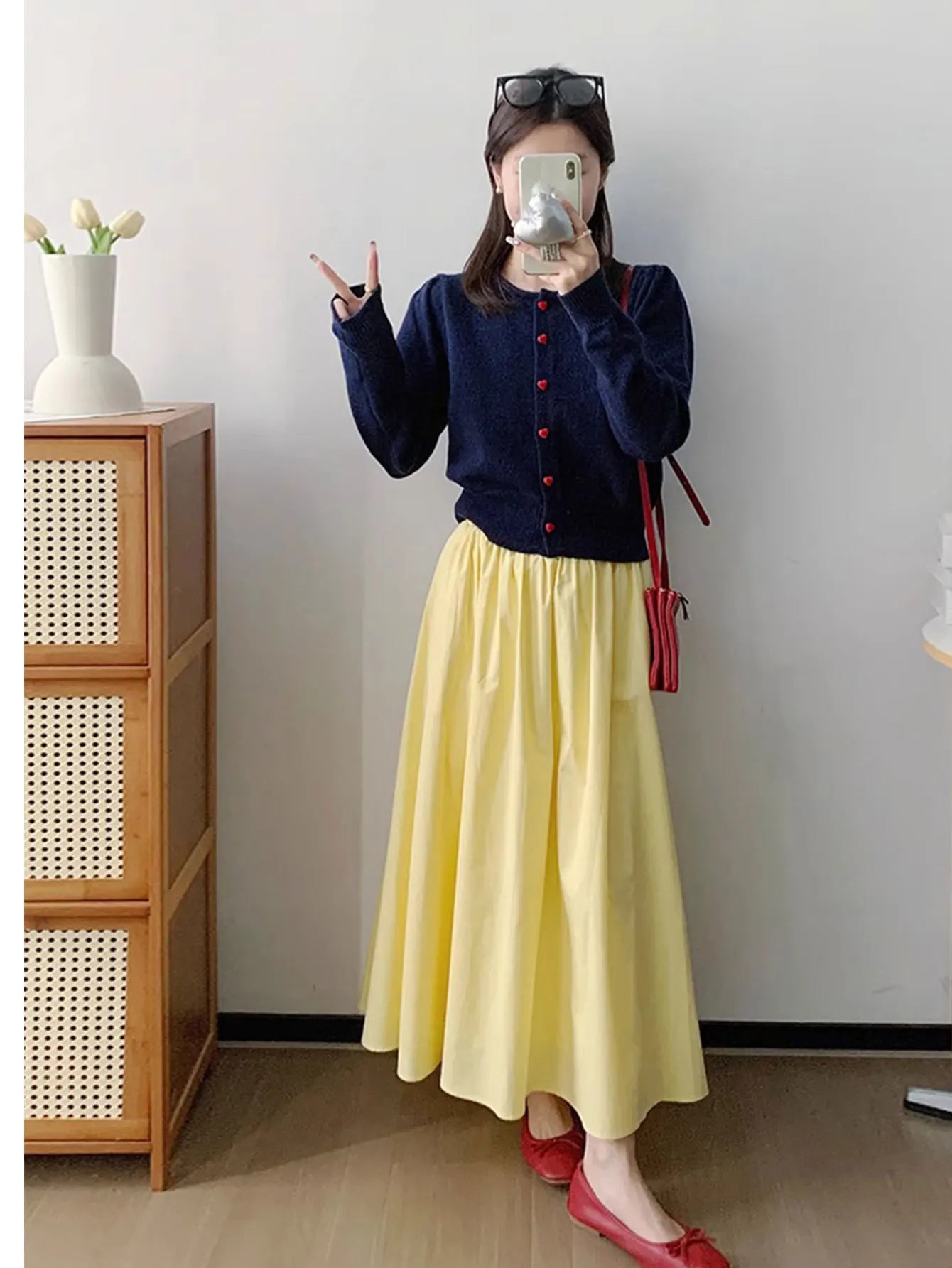 Elastic waist slim pants skirt summer and autumn leisure loose long skirt women's clothing