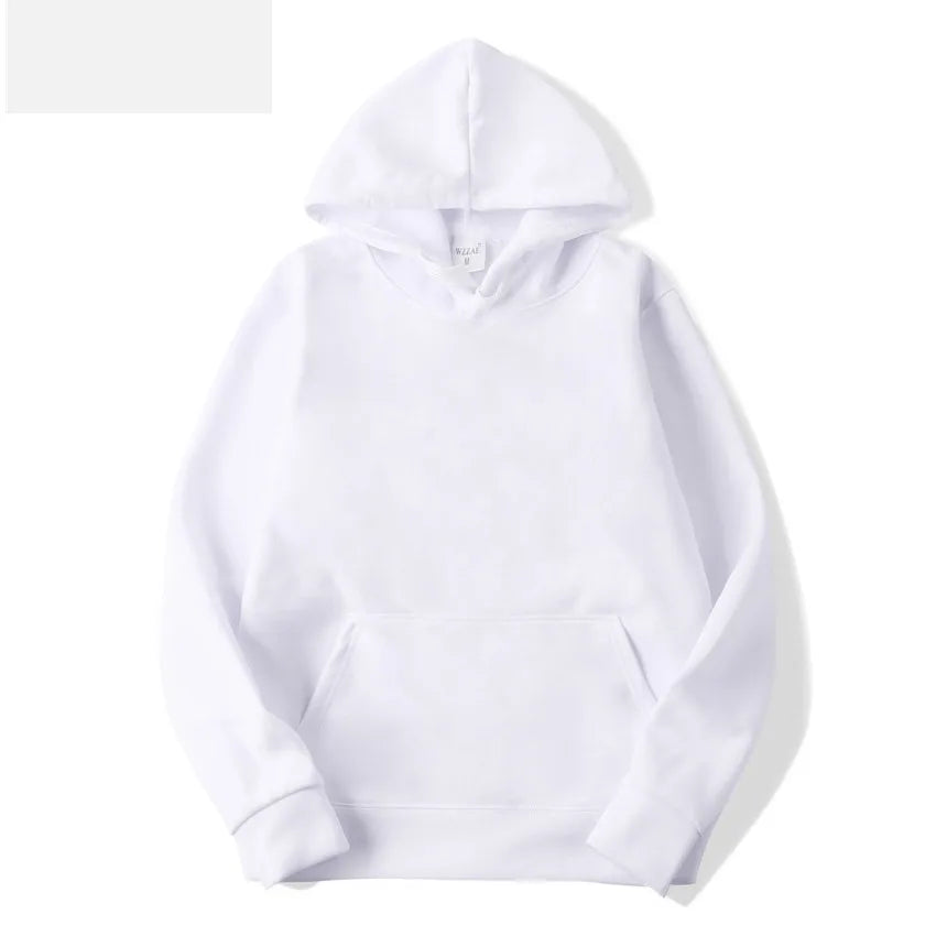 Plush women's hoodie winter fashion hoodie women's casual pocket pullover sports hoodie