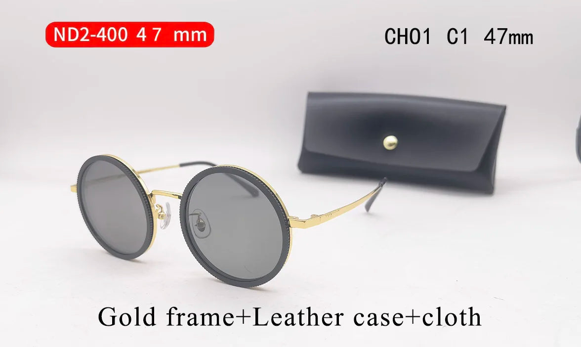 Handmade ND9 adjustable dimming sunglasses